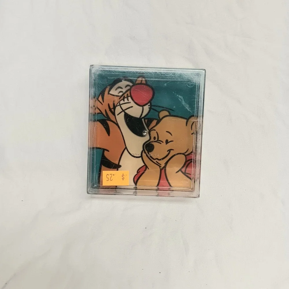 Vintage Disney Winnie The Pooh & Tigger Trinket Box Jewelry Keepsake Collectible